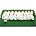 Golf Iron Covers with Number Tag for People Who Like Play Golf White