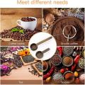2pcs 3.93inch&6.61inch Wooden Coffee Spoons,for Coffee Beans,tea,etc