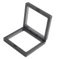 Square 3d Albums Floating Frame Jewelry Display Case,9x9cm(with Base)