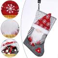 Christmas Stockings Candy Bag for Home Holiday Decoration, A