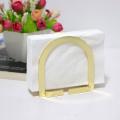 Nordic Door-shaped Paper Towel Rack Vertical Napkins (gold)