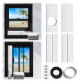 Ac Window Kit with 5.9 Inches Coupler, Adjustable Ac Vent Kit