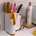 Knife Block Drainer Storage Box Knife Fork Spoon Rice Home Supplies C