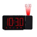 Led Digital Alarm Clock Table Wake Up Fm Radio Time Projector (red)
