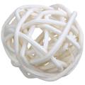 12 Pcs 3cm Rattan Wicker Ball for Wedding Decoration White