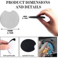 100 Pcs Of Sublimation Blank Car Coasters,for Sublimation Diy Crafts