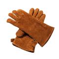 Naturehike Camping Flame Retardant Heat Insulation Leather Gloves,m