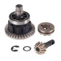 Front Rear Differential Ring Gear & Pinion Gear Assembly for Traxxas