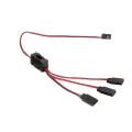 1pcs Rc Servo Extension 1 to 3 Y Wire Cable Led Light Control Power