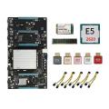 Motherboard with Cpu+128g Ssd+8g Ddr3 Ram+virtual Display+power Cable