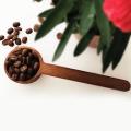 Coffee Measuring Spoon Kitchen Household Wooden Handle Baking Spoon A