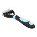 Hair Removal Comb for Dogs Cat Detangler Fur Trimming Tool