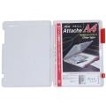 A4 Files Plastic Document Case Storage Boxred