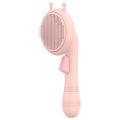 Dog Or Cat Brush for Shedding and Grooming, Slicker Brush -pink