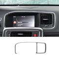 Center Console Navigation Cover Trim for Volvo S60 V60 10-18 Lhd