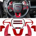 Steering Wheel Cover Trim for 2015-2021 Dodge Challenger Charger