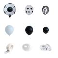 78pcs/set Foil Latex Globos Kids Boy Decor Soccer Party Supplies