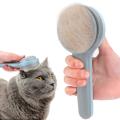 Self-cleaning Slicker , Pet Brushes with Large Button for Cats, Dogs