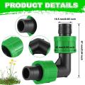 Drip Irrigation Elbow 1/2 Inch Universal for with 16mm Tape Tubing