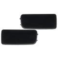 1 Pair Front Right Left Side Fog Light Hole Cover Cap For-bmw