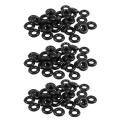 30 Pcs 2.5mm X 6.5mm X 2mm Rubber O Rings for Wacky Worm Fishing