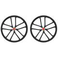 2x Bike Disc Brake Wheel Rim Mtb Bicycle Alloy Integrated Wheel-front