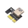 6 Pack Riser Card with Temperature Sensor for Bitcoin Gpu Mining