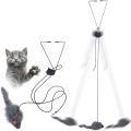 Cat Feather Toys,cat Teaser Toy,for Indoor Cats Kitten Play 1pcs