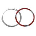 For Nissan Qashqai J11 2014 - 2018 Chrome Car Speaker Ring Sticker