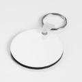 20pcs Sublimation Blank Keychain Diy with Key Ring Thermal Transfer