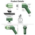Handheld Vacuum Cleaner Cordless Rechargeable Hand Vacuum - Green