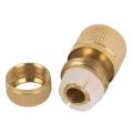 3pcs All-copper 4-point Water Connection 1/2 Connection Faucet