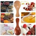 16 Small Wooden Spoons Mini Seasoning Seasoning Salt Honey Teaspoon