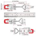 4pcs Gh-4002 Adjustable Toggle Clamp 550 Lbs Holding Capacity Clamp