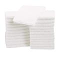 Fast Drying, Cotton Washcloths - Pack Of 24, White, 12 X 12-inch