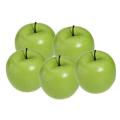 Decorative Artificial Apple Plastic Fruits 10pcs Red and Green