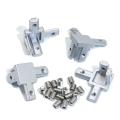 4pc 2020 Series 3 Way End Bracket for European Standard 6mm T Slot