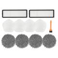 11pcs for Xiaomi Mijia Pro Stytj06zhm Hepa Filter Mop Cloth Holder