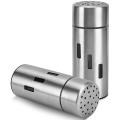 2pcs Salt and Pepper Shakers, Stainless Steel Spice Shaker