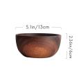 Solid Wood Dishes, Tableware, Salad Bowls D