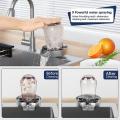Glass Rinser for Kitchen Sink,stainless Steel Cup Washer Cleaner
