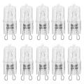 10 Pack Clear Lense Q40/g9/fr/120v G9 40w 120volt T4 Halogen Light