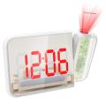 Projection Alarm Clock for Bedroom,6 Inch Led Mirror Alarm Clock