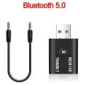 Portable Bluetooth 5.0 Transmitter Receiver 3.5mm Aux Usb Mini 2 In 1