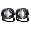 2pcs 60w Motorcycle Led Spotlight High and Low Beam Strobe Lights