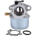 799868 Carburetor with 496116 Air Filter Base Compatible with 124l02