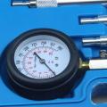 Fuel Pressure Tester Gauge Kit Gasolines Manometer Tool Set for Auto