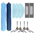 Main Roller Brush Filters Side Brushes for Ecovacs Deebot Ozmo T9