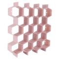 Honeycomb Drawer Organizer for Underwear Belt-scarf Socks (pink)