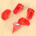 5pcs Stainless Steel Blades for Electric Vegetable Fruit Peeler (red)